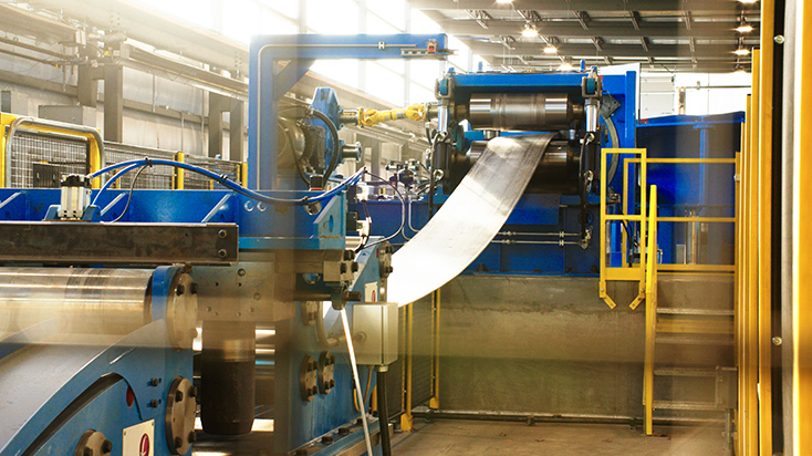 State-of-the-art modern factory