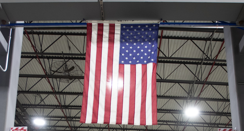 Committed to domestic manufacturing